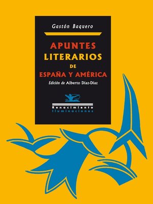 cover image of Apuntes literarios de España y América